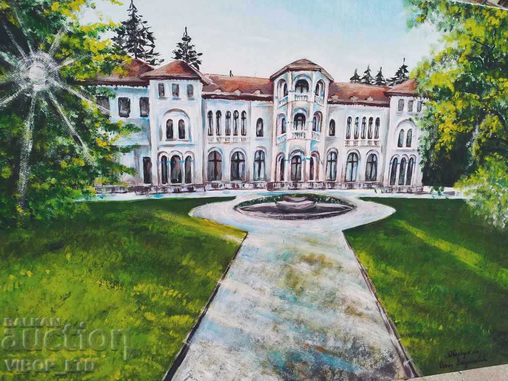 painter! VRANA Residence, painting/70/50/canvas/signature