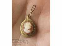 Ancient Small Pendant from Natural Cameo