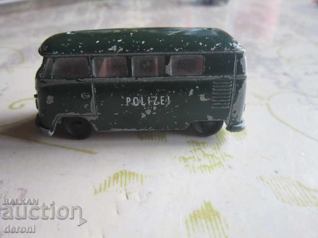 Car trolley police bus VW Bus Siku - 6 Car trolley police bus VW Bus Siku - 6