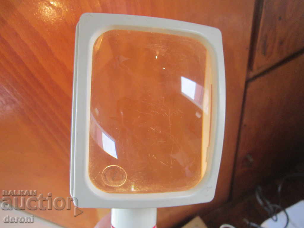 Unique German magnifying glass lamp with light 7.0 Diopt - 5 Unique German magnifying glass lamp with light 7.0 Diopt - 5