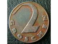 2 гроша 1925, Австрия