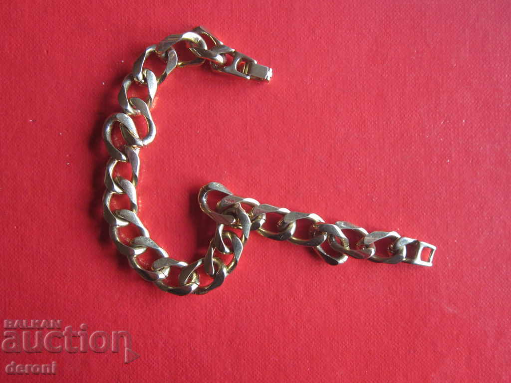 Δημοπρασία Μεγάλο επιχρυσωμένο βραχιόλι