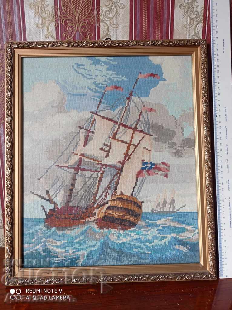 Tapestry The small frigate DMC or Wheeler