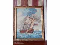Tapestry The small frigate DMC or Wheeler