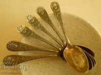 Ασυνήθιστα μαχαιροπίρουνα, κουτάλια γλυκού 1893