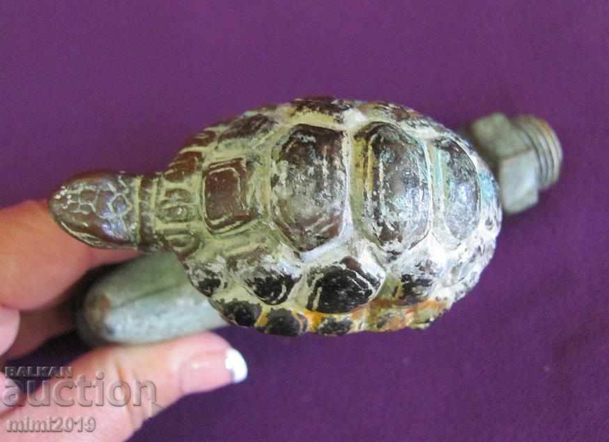 19th century Bronze Turtle for Water Turtle very rare - 5 19th century Bronze Turtle for Water Turtle very rare - 5