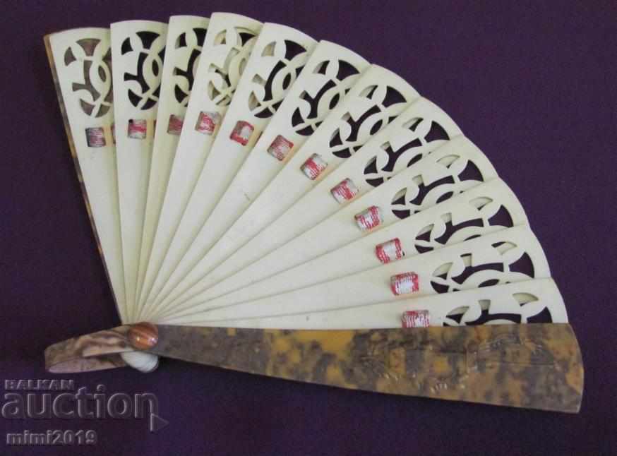 Auction Art Nouveau Fan Auction Art Nouveau Fan