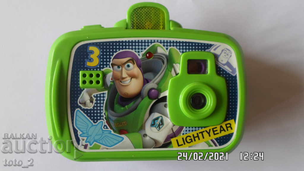 CHILDREN'S CAMERA WITH LIGHT EFFECTS - TOY STORY 3/THE GAME with price 6.50 BGN | € 3.32 CHILDREN'S CAMERA WITH LIGHT EFFECTS - TOY STORY 3/THE GAME with price 6.50 BGN | € 3.32