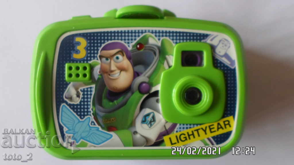 CHILDREN'S CAMERA WITH LIGHT EFFECTS - TOY STORY 3/THE GAME