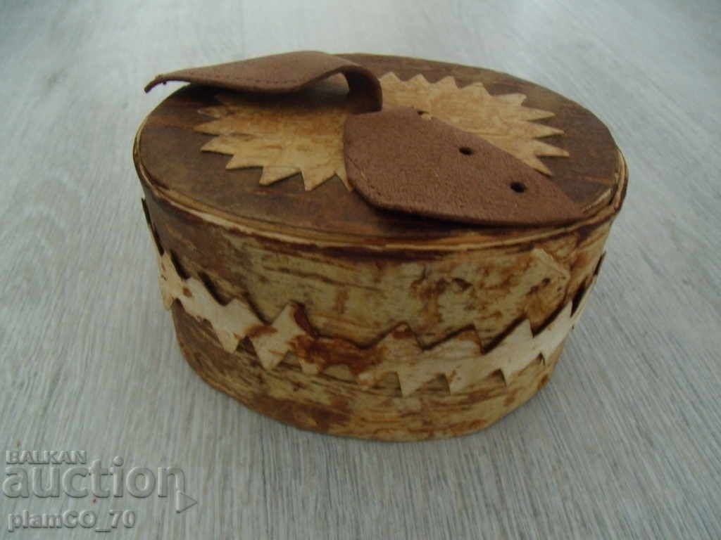 № * 5094 old wooden / birch / box - 5 № * 5094 old wooden / birch / box - 5