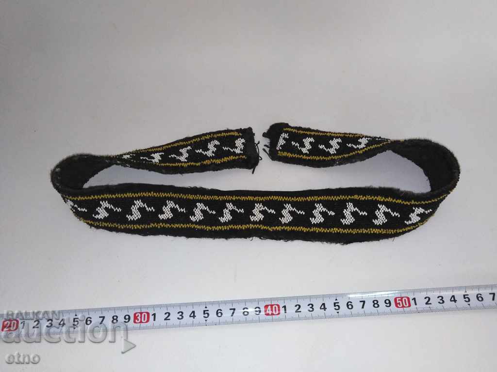 AUTHENTIC BELT WITH BEARING BEADS, beads