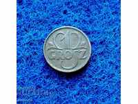 1 πένα Πολωνία 1936 - πολύ σπάνιο νόμισμα