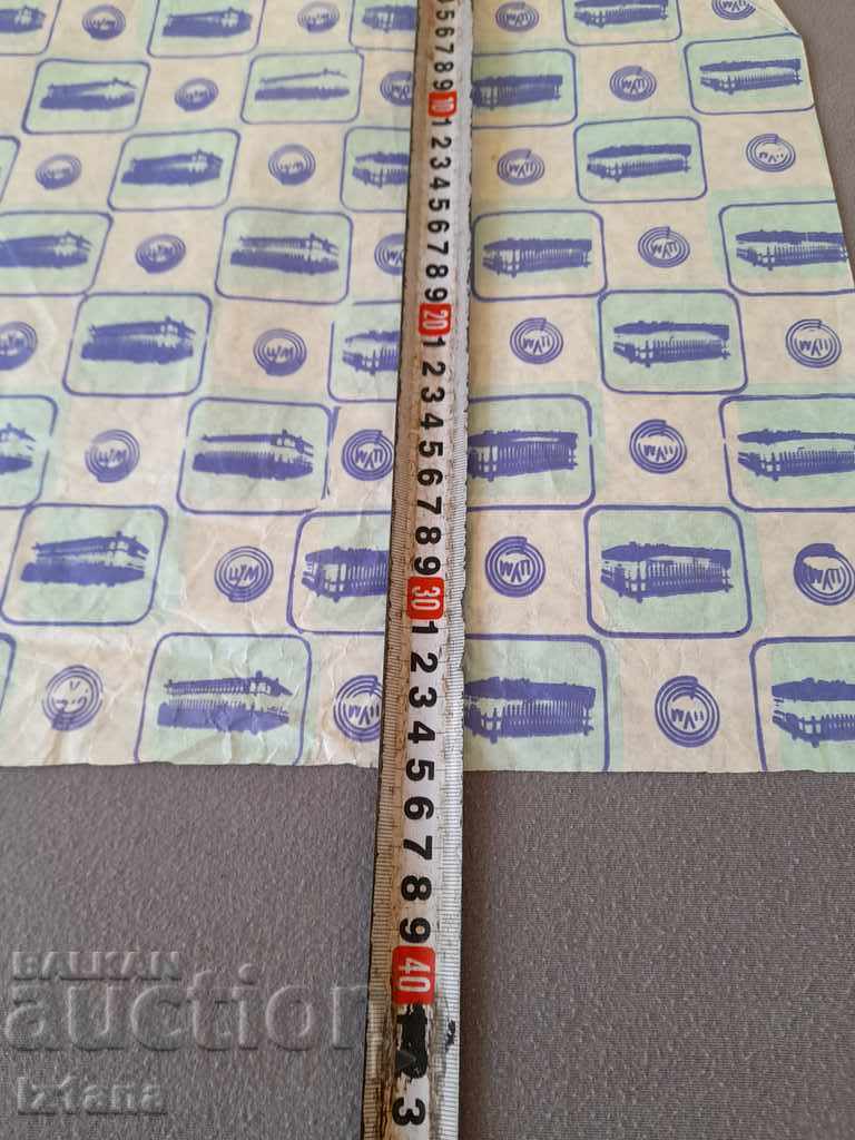 Auction Old TSUM wrapping paper Auction Old TSUM wrapping paper