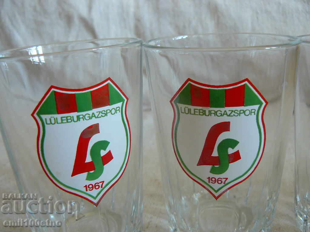 Auction Service 6 cups football club LULEBURGAZSPOR Turkey Auction Service 6 cups football club LULEBURGAZSPOR Turkey