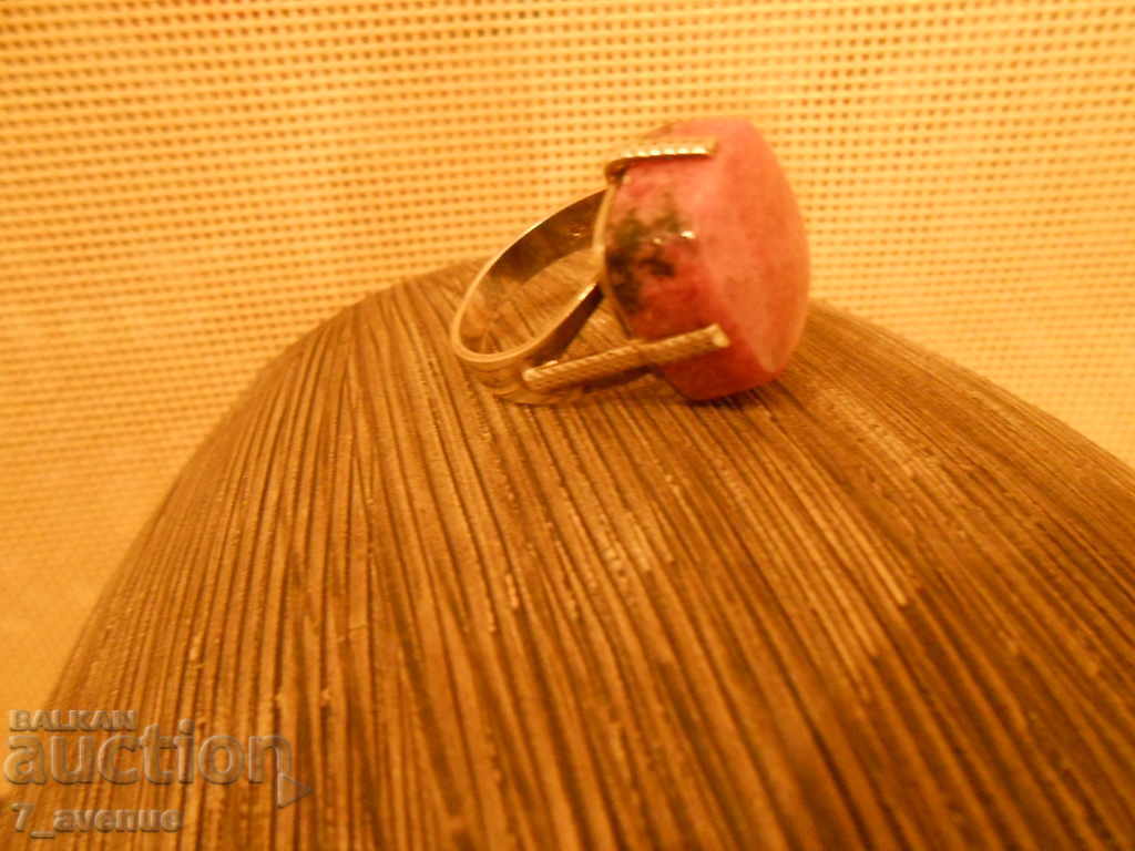 Δαχτυλίδι ασημένιο με ΡΟΔΟΝΙΤΗ, 26.02.2021 με τιμή 150.00 BGN | € 76.69 Δαχτυλίδι ασημένιο με ΡΟΔΟΝΙΤΗ, 26.02.2021 με τιμή 150.00 BGN | € 76.69