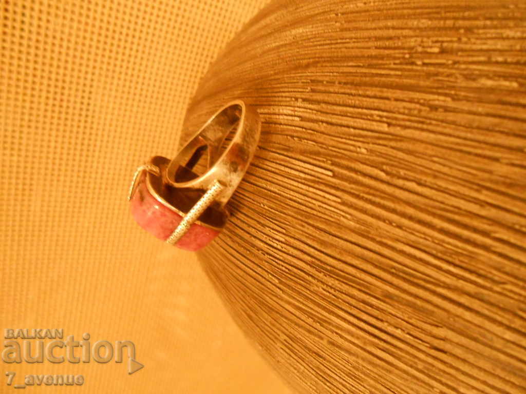 Παράδοση Δαχτυλίδι ασημένιο με ΡΟΔΟΝΙΤΗ, 26.02.2021 Παράδοση Δαχτυλίδι ασημένιο με ΡΟΔΟΝΙΤΗ, 26.02.2021