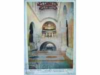 Old photo postcard church "Transfiguration" Israel traveled
