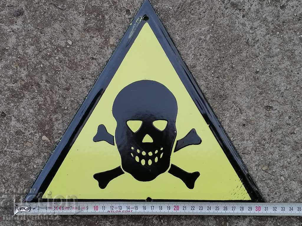 Enamel plate plate NRB - 5 Enamel plate plate NRB - 5