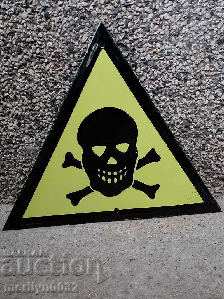 Enamel plate plate NRB - 6 Enamel plate plate NRB - 6