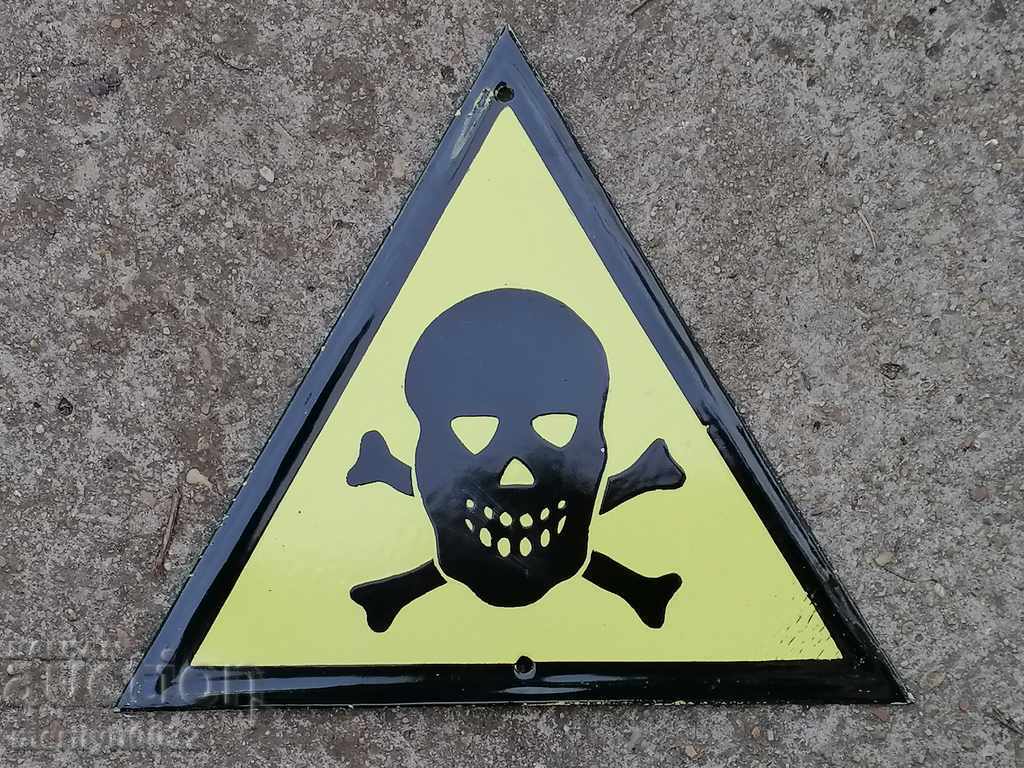 Enamel plate plate NRB - 7 Enamel plate plate NRB - 7