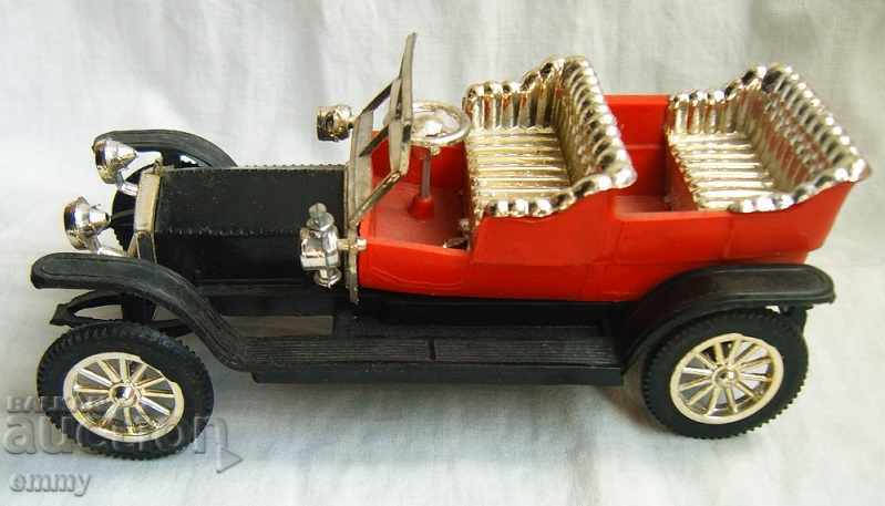 Collectible model retro car Rolls Royce 1907