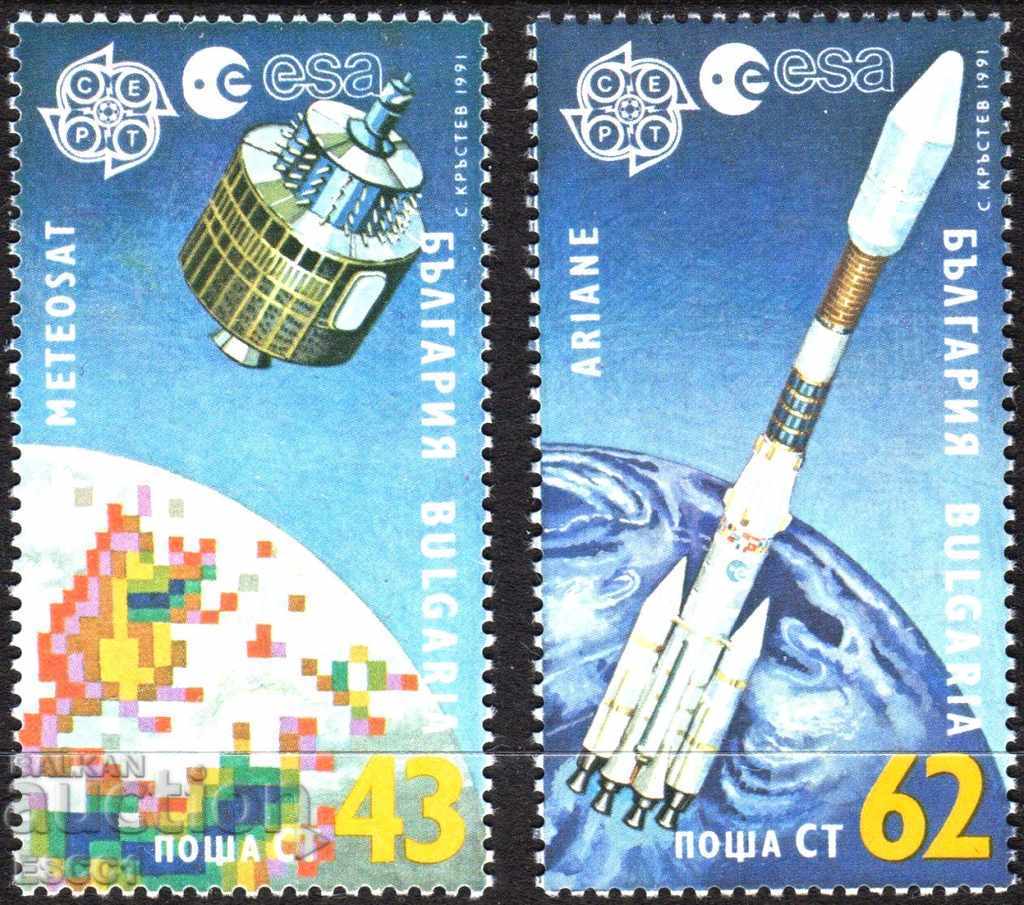 Καθαρή μάρκα Ευρώπη SEPT 1991 από τη Βουλγαρία