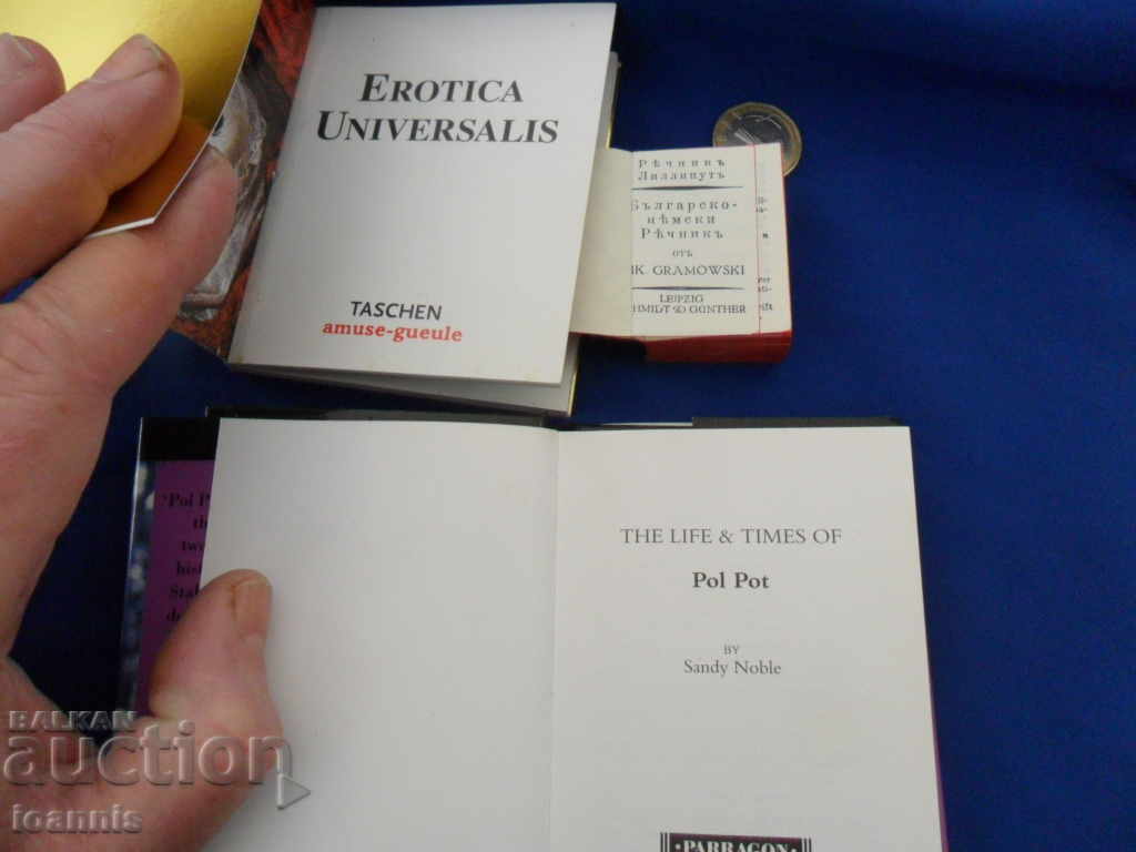 Lot - mini books with price 50.00 BGN | € 25.56