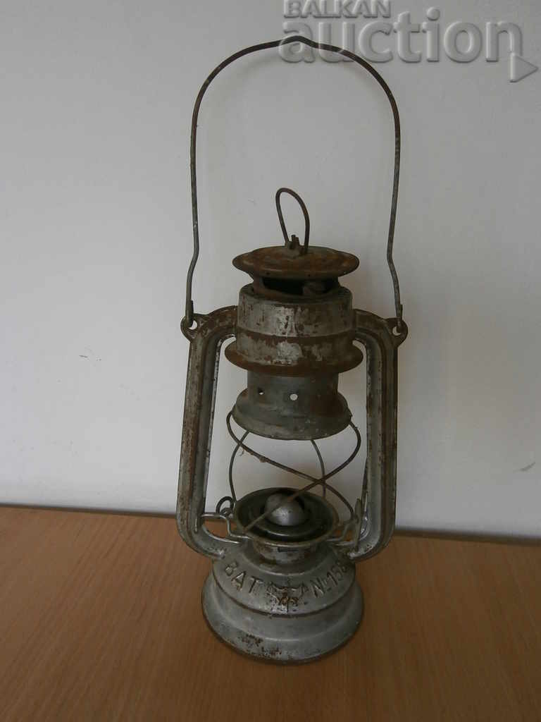 Delivery of antique gas lantern BAT 158 MADE IN GERMANY Delivery of antique gas lantern BAT 158 MADE IN GERMANY