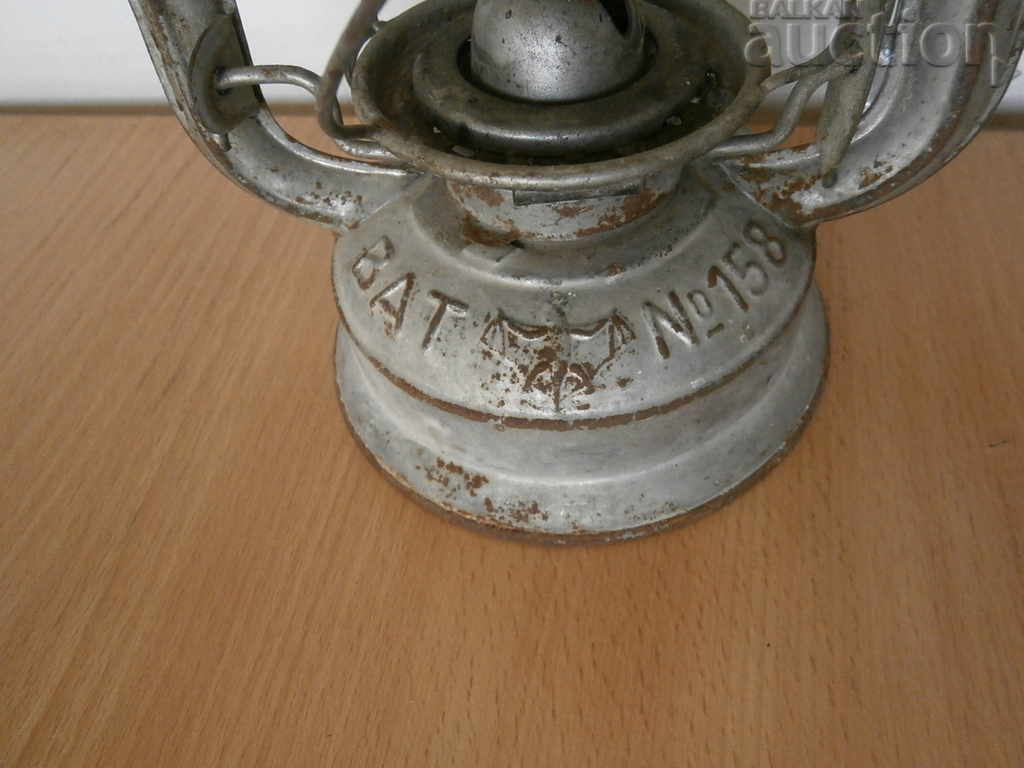 antique gas lantern BAT 158 MADE IN GERMANY - 5 antique gas lantern BAT 158 MADE IN GERMANY - 5