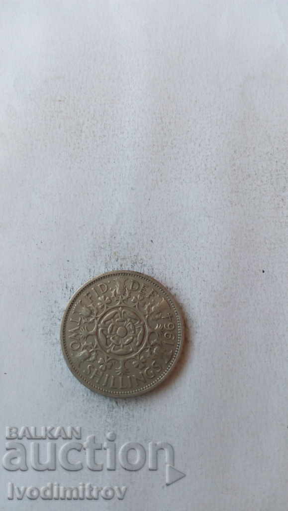 Μεγάλη Βρετανία 2 σελίνια 1964