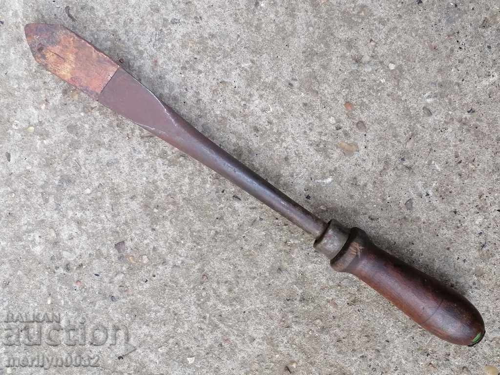 Delivery of Old soldering iron beginning of the 20th century Budapest Austria-Hungary WORKS Delivery of Old soldering iron beginning of the 20th century Budapest Austria-Hungary WORKS