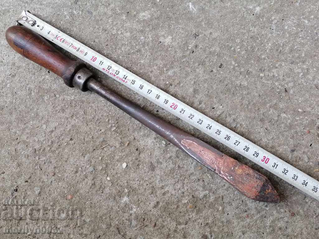 Old soldering iron beginning of the 20th century Budapest Austria-Hungary WORKS - 5 Old soldering iron beginning of the 20th century Budapest Austria-Hungary WORKS - 5