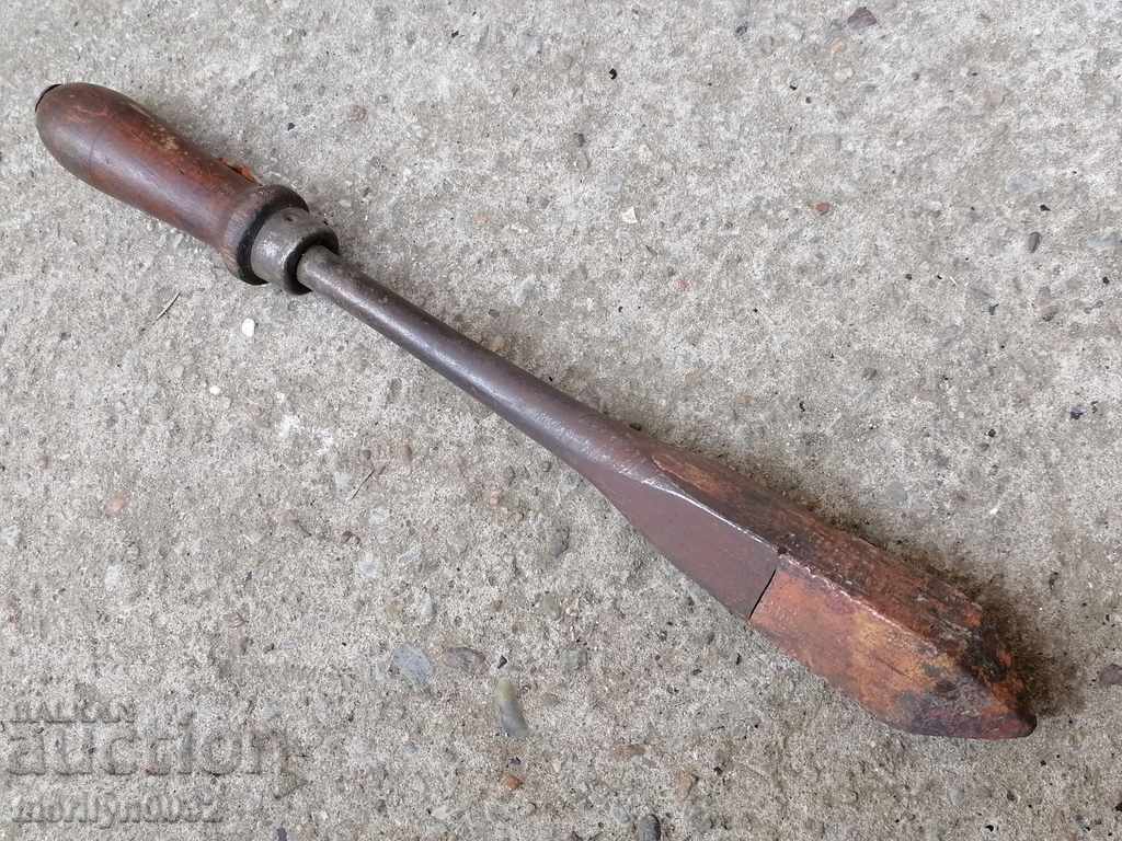 Old soldering iron beginning of the 20th century Budapest Austria-Hungary WORKS - 7 Old soldering iron beginning of the 20th century Budapest Austria-Hungary WORKS - 7