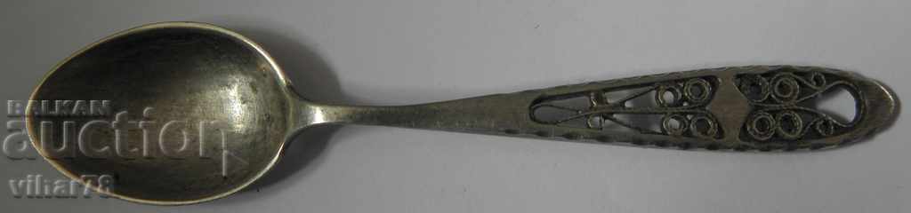 vechea lingură de argint de colecție