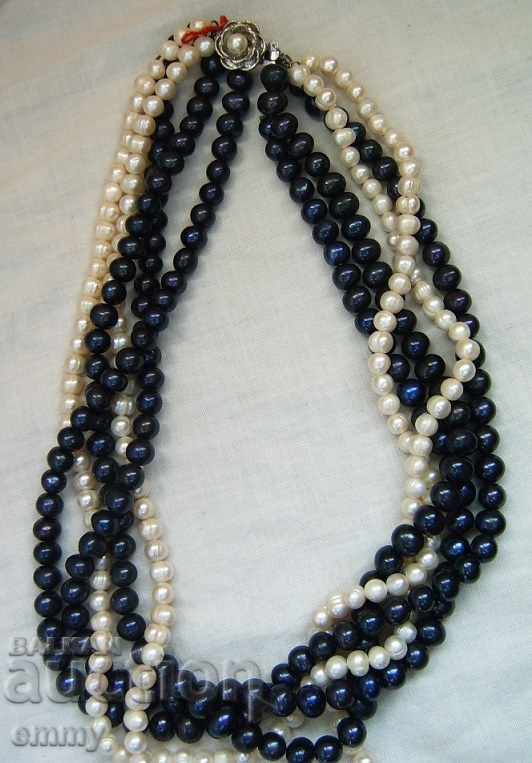Necklace 5 rows of natural pearls length 48-56 cm Germany with price 165.00 BGN | € 84.36 Necklace 5 rows of natural pearls length 48-56 cm Germany with price 165.00 BGN | € 84.36