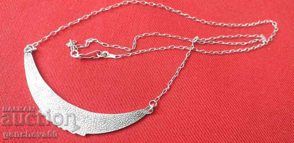 Old Silver Horn of Plenty Necklace - 5 Old Silver Horn of Plenty Necklace - 5