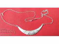 Rare Silver Horn of Plenty Necklace