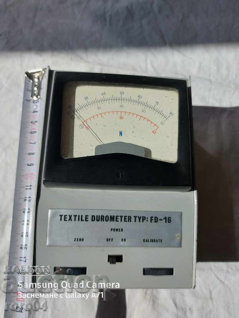 TEXTILE DUROMETER with price 31.50 BGN | € 16.11 TEXTILE DUROMETER with price 31.50 BGN | € 16.11