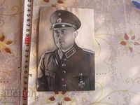 Old photo German officer 3 Reich postcard