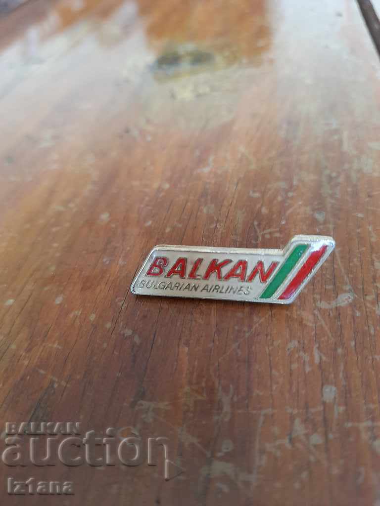 Old BGA Balkan Badge with price 12.00 BGN | € 6.14 Old BGA Balkan Badge with price 12.00 BGN | € 6.14