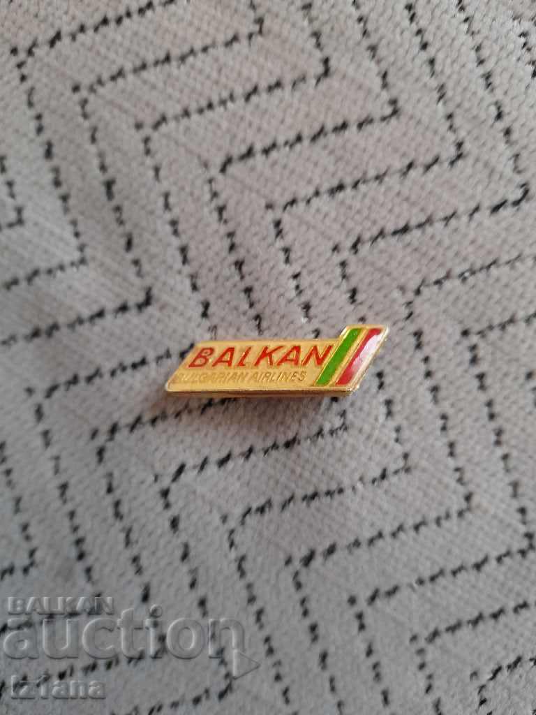 Old badge BGA Balkan, Balkan