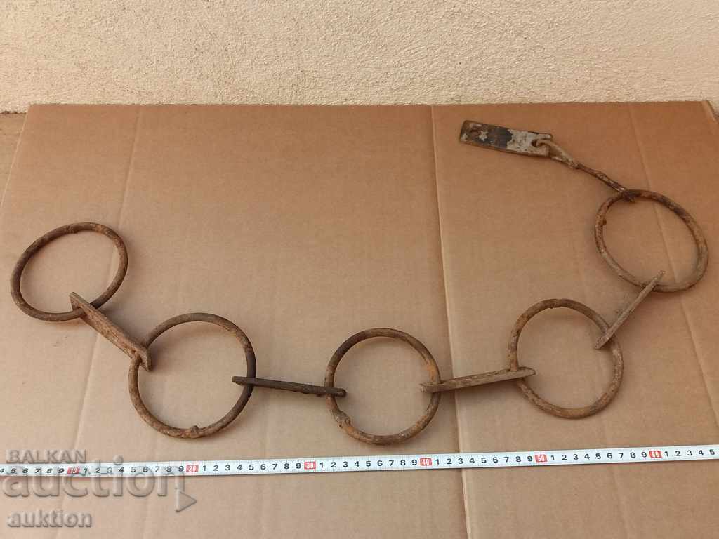 OLD HARDWARE, FENCE CHAIN - INTERESTING
