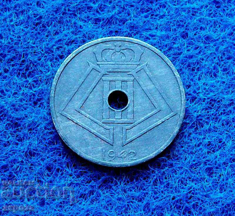 25 centimes Belgium 1942-rare with price 3.50 BGN | € 1.79 25 centimes Belgium 1942-rare with price 3.50 BGN | € 1.79