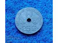 25 centimes Belgium 1942-rare