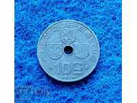 10 σεντς Βέλγιο 1942-σπάνιο