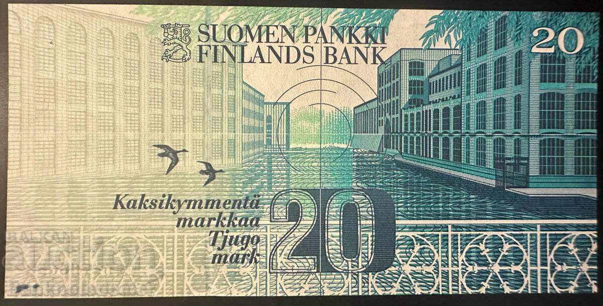 Finland 20 marks 1992 Pick 122 Ref 6658 Unc - 6 Finland 20 marks 1992 Pick 122 Ref 6658 Unc - 6