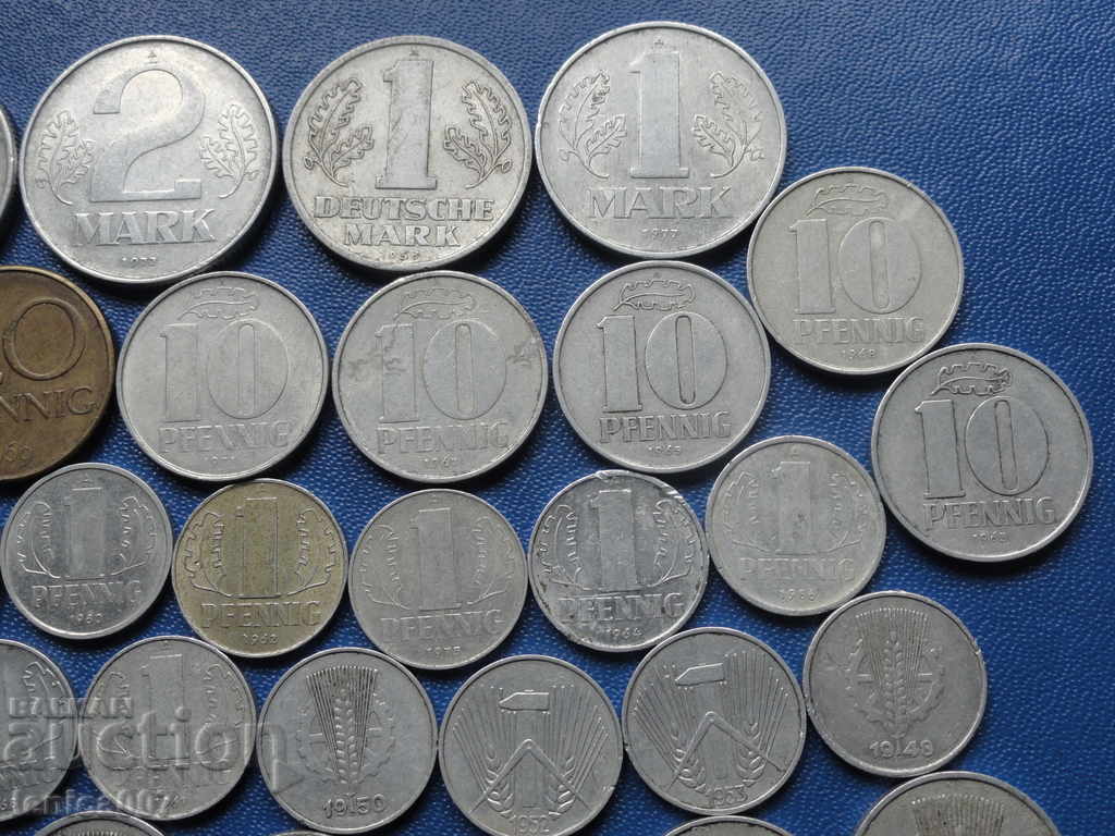 Δημοπρασία Γερμανία (ΓΛΔ) - Λοτ νομισμάτων (32 τεμάχια) Δημοπρασία Γερμανία (ΓΛΔ) - Λοτ νομισμάτων (32 τεμάχια)