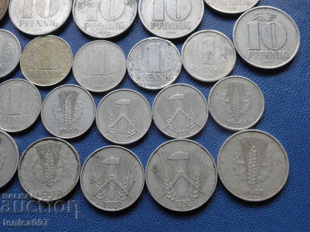 Germany (GDR) - Lot of coins (32 pieces) - 5 Germany (GDR) - Lot of coins (32 pieces) - 5