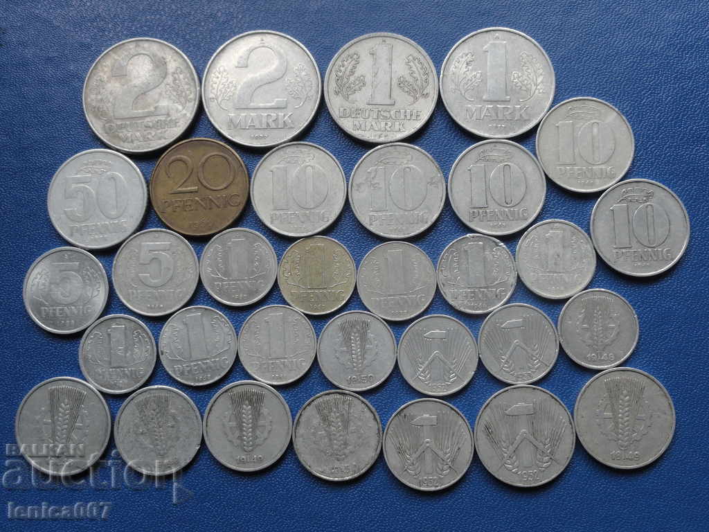 Germany (GDR) - Lot of coins (32 pieces) - 6 Germany (GDR) - Lot of coins (32 pieces) - 6