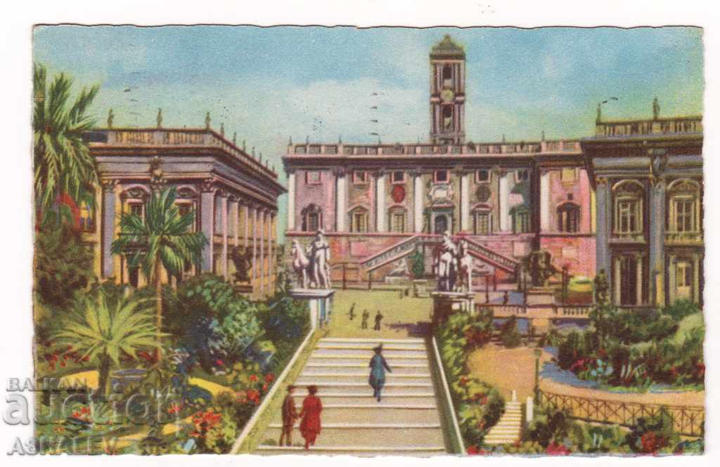 Italia - Roma / Veche, călătorită 1934